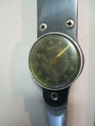 Vintage Snap On 1/2 " Torque Wrench Torqometer Tq - 150