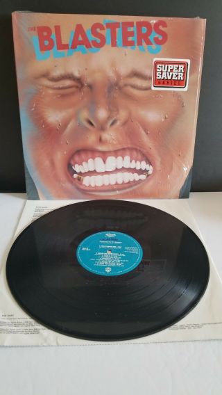 The Blasters Self Titled Vintage Vinyl Lp Shrink Wrap Still On Nr.  Cond.