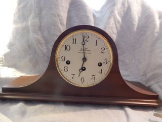 Vintage Seth Thomas Woodbury Mantel Clock 1302 Westminster Chime 18 "