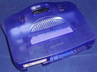 Vintage Nintendo 64 N64 Funtastic Grape Purple Console System Only 3