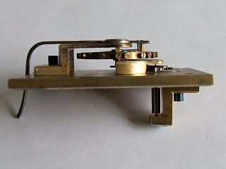 Antique French lever clock platform escapement for clockmaker 3