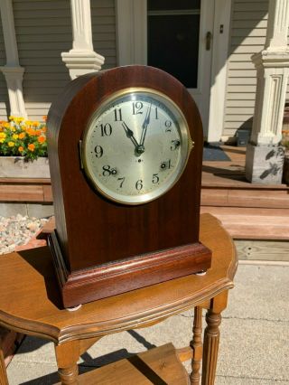 Restored Antique 1921 Seth Thomas " Chime Clock No.  11 " W/119 Westminster Mvmt