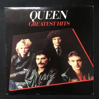 Queen Greatest Hits Emi Inner 1981 Emtv30 Uk 1st A - 1/b - 1 Vinyl Lp Ex