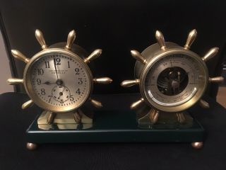 Chelsea Clock,  Fulton & Barometer,  2 3/4” Dial,  1928