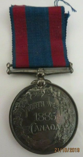 North West Canada Medal 1885 Bayley 7th Fusiliers