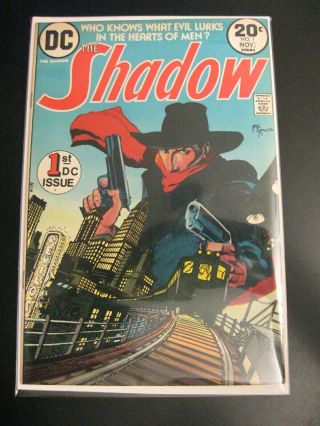 Wow Dc Shadow Comics 1 Signed By Mike Kaluta,  Pg.  1,  Nyc 1973/74 (vf)
