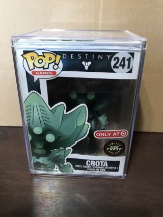 Funko Pop Destiny Crota Glow In The Dark Chase Target Exclusive With Protector