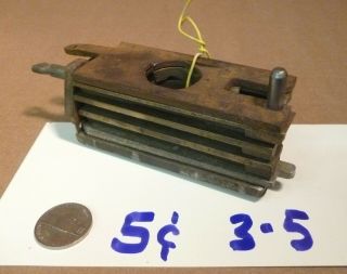 Antique Slot Machine Parts - Mills 5 Cent/nickel Payout Slide Set 3 - 5