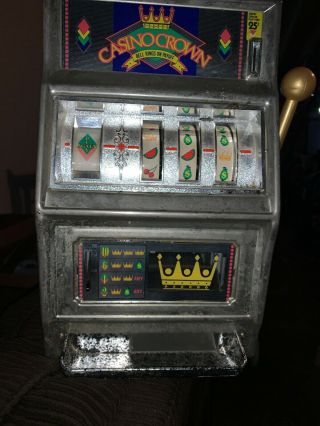 Vintage Waco Casino Crown 25 Cent Casino Slot Machine Gambling Antique