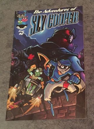 The Adventures Of Sly Cooper Issue 2 2004 Rare Promo Comic Ps2 Video Game Sony