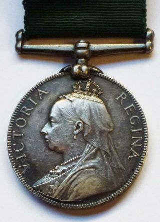 Victorian volunteer force long service medal (unnamed) 2