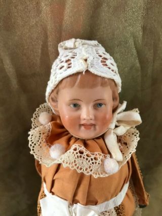 Gorgeous Antique Doll With Musicbox - German Marcotte - 7”