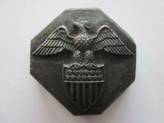 1900 13 Star Early American Flag Eagle M.  C.  Lilley Military Insignia Hub Hob Di