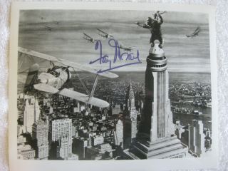 Fay Wray - King Kong - Rare Autographed Vintage 8x10 Photo - Hand Signed By Wray