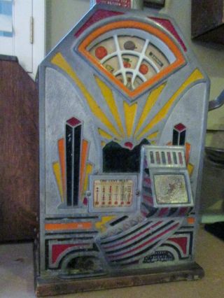 Antique Little Duke 1 Cent Slot Machine