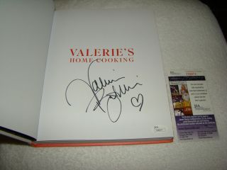 Valerie Bertinelli Signed Home Cooking Book 1st Edition Hardback Jsa T88874
