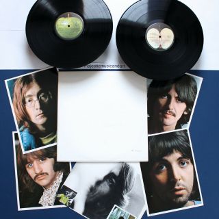 1968 The Beatles White Album Vinyl Lp Jacksonville Ex,  John Lennon Rare