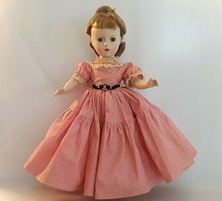 Antique Madame Alexander Little Women Doll Amy 14 " Vintage 1950 