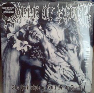 Cradle Of Filth ‎– The Principle Of Evil Made Flesh On Blue Vinyl 2lp 2011