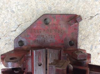 Reed Mfg Co Pipe Vise No 1