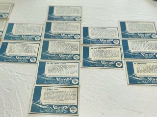Voyage To The Bottom Of The Sea Trading Cards (Set of 26) 2