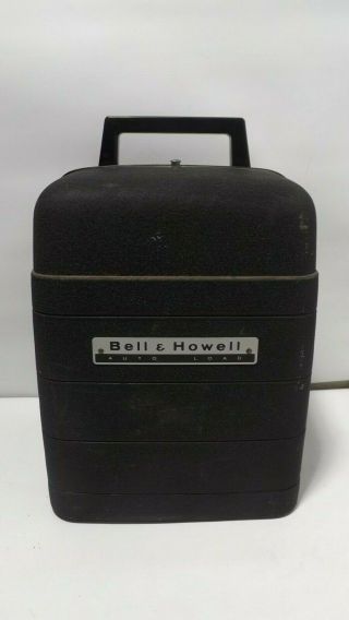 Vintage Movie Projector Bell & Howell 256 8mm Film W/ Case - A255