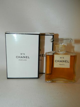 Chanel No 5 Women Perfume Pure Parfum 1 Oz Splash 30 Ml Vintage 95