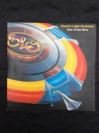 Elo,  Electric Light Orchestra,  Out Of The Blue Album,  12” Vinyl Lp Record