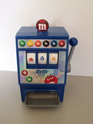 M&m World Las Vegas Slot Machine Candy Dispenser Licensed Mars Product No Box