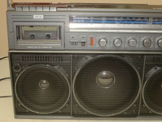 Vintage Magnavox D8443 Power Player,  Ghetto Blaster 5 Speaker System Boombox 80s 2