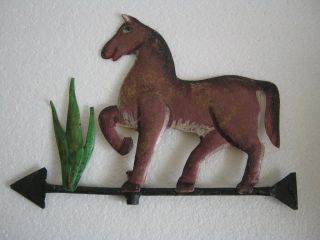 Old Iron Horse Weather Vane,  Detailed And Embossed.