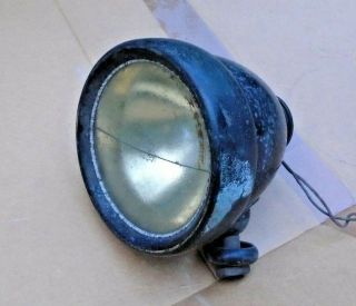 Vintage Classic Motorcycle Lucas Headlamp ?mb 31 With Switch.  Triumph Brough