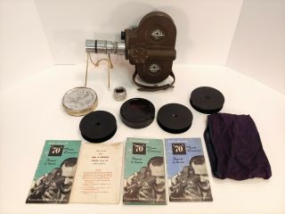 Vintage Bell & Howell 70 - Da 16mm Movie Camera With Accessories -