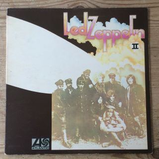 Led Zeppelin Ii Lp 1st Pressing,  Variant 3,  Vg,  /vg,