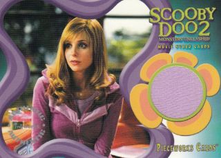 Scooby Doo 2 Monsters Unleashed Sarah Michelle Gellar / Daphne Pw11 Costume Card