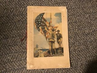 U.  S.  Marines Soldiers Of The Sea 3rd Ed 1913 Duties Pay Etc Booklet Pre Wwi