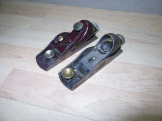 2 Vintage Stanley Low Angle Block Planes 60 1/2 & 118 User Tools To Restore