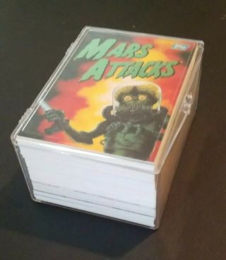 1994 Topps Mars Attacks Complete 100 Card Set 0 1 - 99 2