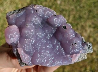 Outrageous Purple Smithsonite,  Choix,  Sinaloa,  Mexico (ex Lloyd Tate)