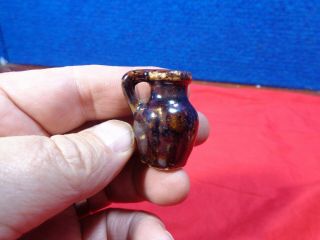 Antique Miniature Stoneware Jug 11