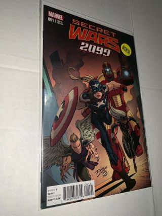 Marvel Comics - Secret Wars 2099 1 Exclusive Variant Cover (Many 1st Appearances) 2