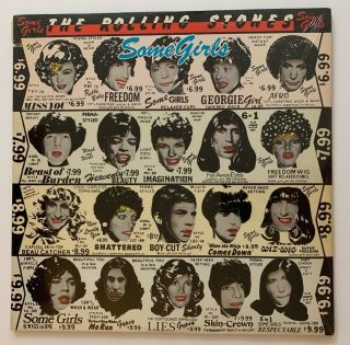 Rolling Stones - Some Girls - 1978 Us 1st Press Banned Lucy/marilyn Cover