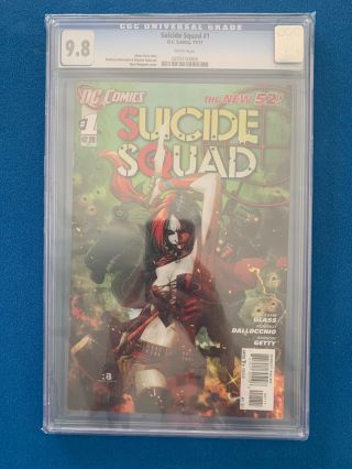 Suicide Squad 1 2011 52 Cgc 9.  8
