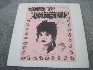 Kate Bush Wow Live 2 X Pink Vinyl Numbered 71 Of 500 Rock Solid Near