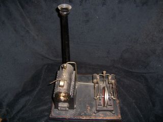 Antique Vintage Model Steam Engine mfg by The Bing Wolf Corp 2