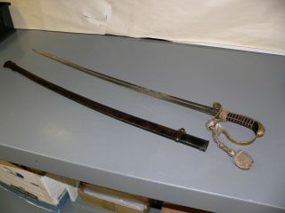 Vintage Ww1 Imperial German Bavarian Model 1889 Officer’s Sword / Ludwig Zeitler