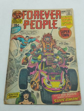 Dc Comic The Forever People No 1 1971 N1c69