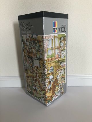 Vtg 1987 Heye Ryba Nouvelle Cuisine 1000 Piece Puzzle Germany Number 8756