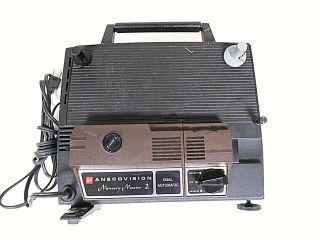 Vintage Gaf Anscovision Memory Master 2,  Dual 8 Auto Movie Projector 438 - M2.
