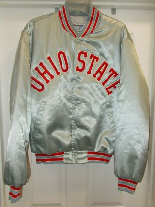 Big 10 Ohio State University Osu Buckeyes Bucks Columbus Vintage Large L Jacket